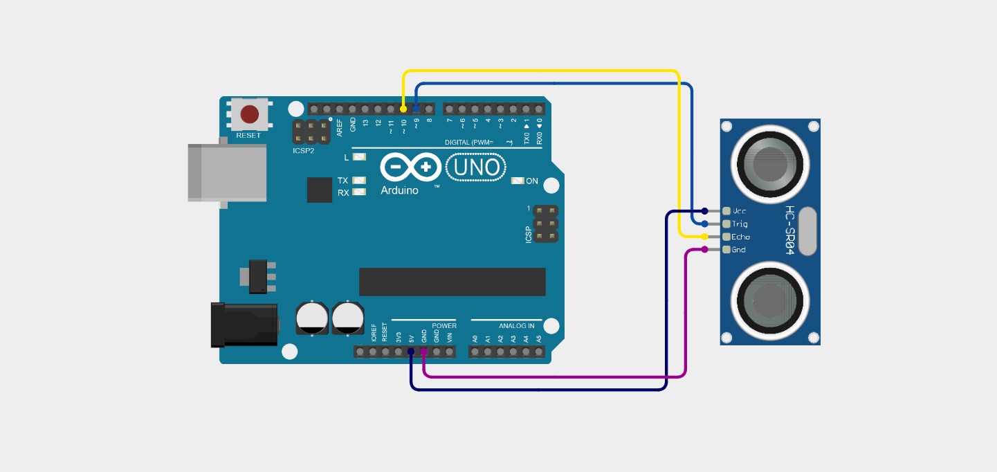 Ultrasonic Distance Measurement Project Using Arduino